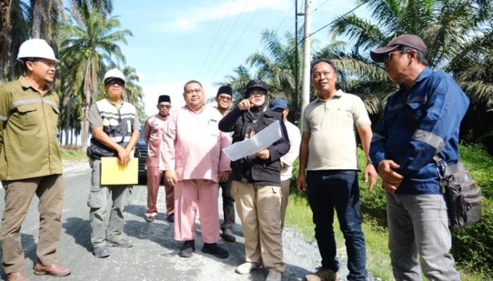 Sedikit Demi Sedikit, Asal Rakyat Merasa: Bupati Afni Pantau Pembangunan Jalan di Dayun