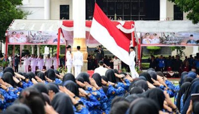 Bupati Banyuasin Pimpin Upacara Peringatan Hari Sumpah Pemuda ke-97 Tahun 2025