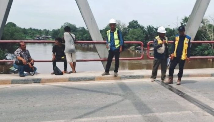 Jembatan Siak II Aman Setelah Diperiksa, BPJN Riau Rekomendasikan Perbaikan Sambungan
