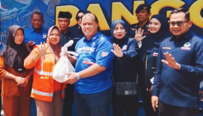 Rayakan Ulang Tahun ke-14, NasDem Riau Konsolidasi dan Bantu Masyarakat Sekitar