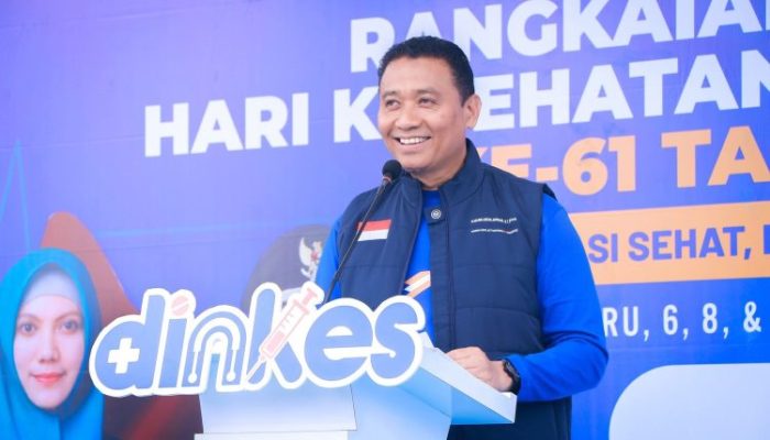 Wujud Kepedulian, Dinkes Pekanbaru Gelar Bakti Sosial HKN ke-61 di RSD Madani