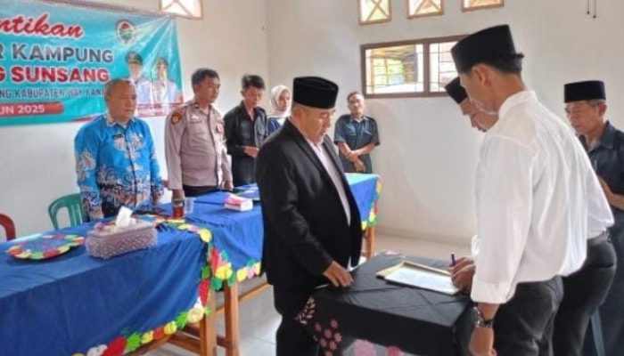 Kepala Kampung Sunsang Lakukan Penyegaran Pemerintahan untuk Tingkatkan Kinerja