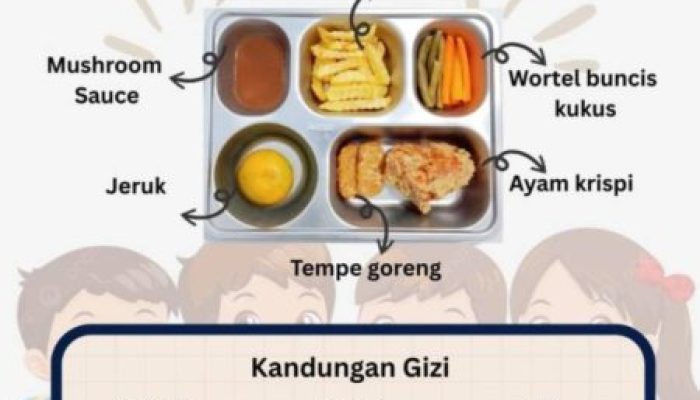 MBG Yayasan Cipta Gizi Terpadu Riau Sasar Siswa TK dan SD di Tualang
