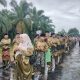 Pemdes Api Api ikuti Pawai Taaruf Dalam Rangka Meriahkan MTQ Ke 8 Kecamatan Bandar Laksamana