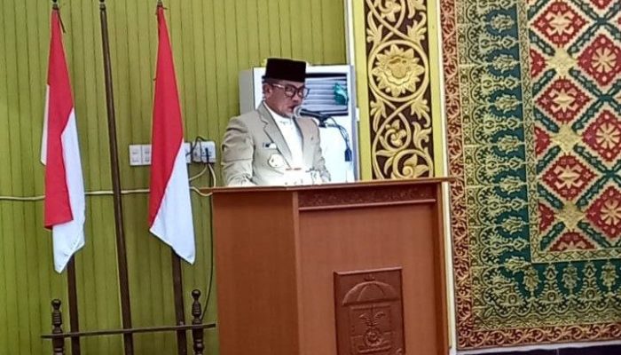 DPRD Pelalawan Gelar Paripurna Istimewa HUT ke-26, Bupati Zukri Paparkan Capaian Pembangunan