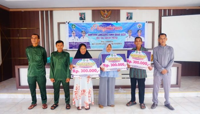 Melalui Dana Desa, Pemdes Tenggayun Salurkan BLT Tahap II Juni Sampai September 2025