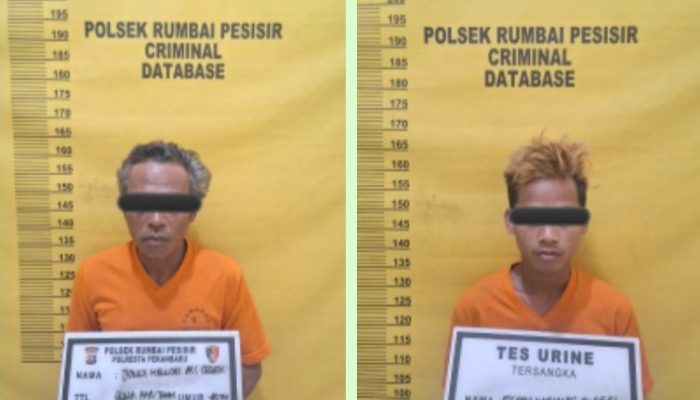 Bobol Kedai, Dua Pencuri di Rumbai Pesisir Dibekuk Polisi