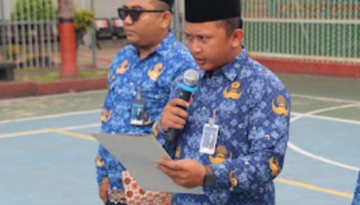 Apel Pagi Rutin di Lapas Pekanbaru, KPLP Ajak Jaga Keamanan dan Ketertiban