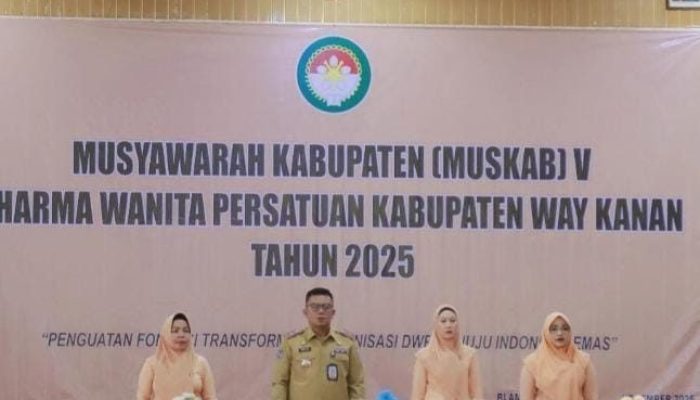 Machiavelli Resmi Buka MUSKAB Ke-V DWP Way Kanan: Dorong Kontribusi DWP Dalam Pembangunan Daerah