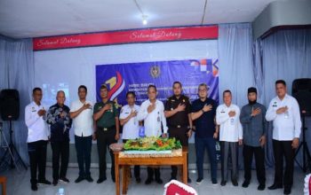 Kampar Hadiri Hari Bakti Kemenkumham Ke-1 di Lapas Bangkinang, Diterima Piagam Mitra Kerja