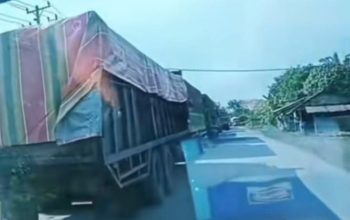 Korban Berjatuhan, Warga KITB Ultimatum Pemda Siak Atasi Parkir Liar Truk Cangkang