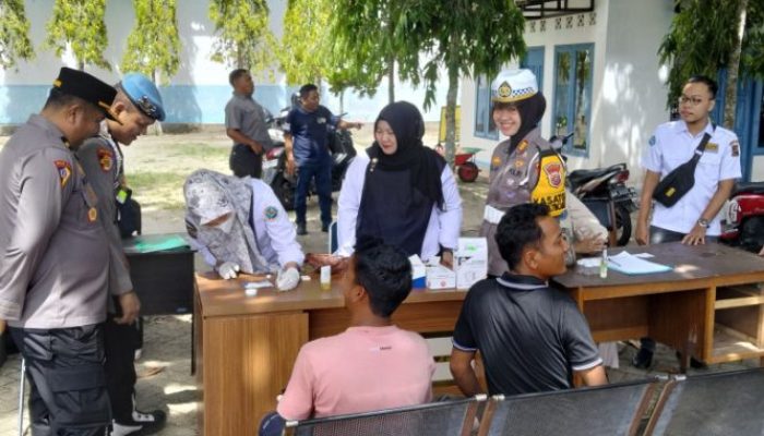 Round Check di Salo, Pengemudi Angkutan Umum Dites Urine: Satu Terindikasi Narkoba