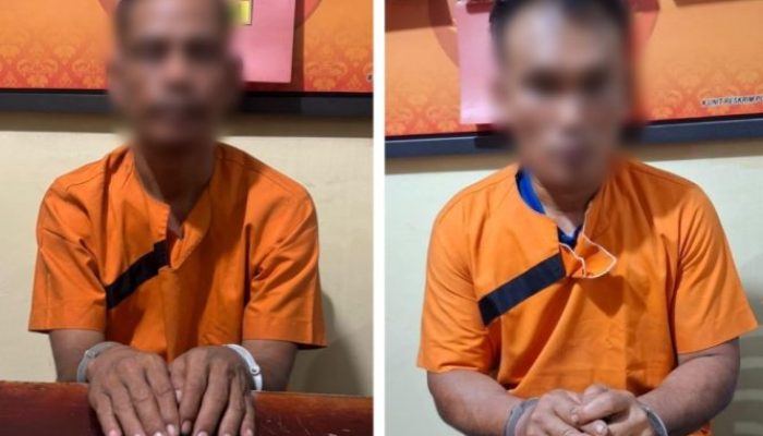 Salon di Peranap Digerebek, Dua Pengedar Sabu Dibekuk