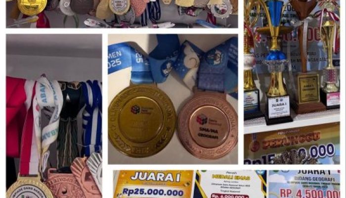 Rafif Adinata, Mesin Prestasi MAN 1 Pekanbaru: 3 Tahun Panen Medali Tanpa Henti