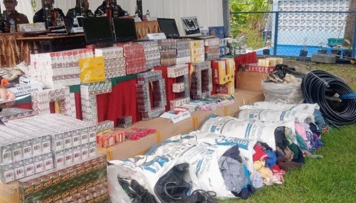 Di Balik Asap Pemusnahan, Bea Cukai Bengkalis Tegaskan Komitmen Lindungi Ekonomi Lokal