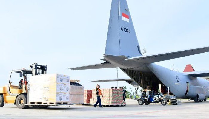Hercules dan A400 Dikerahkan, Logistik Bencana Dipercepat