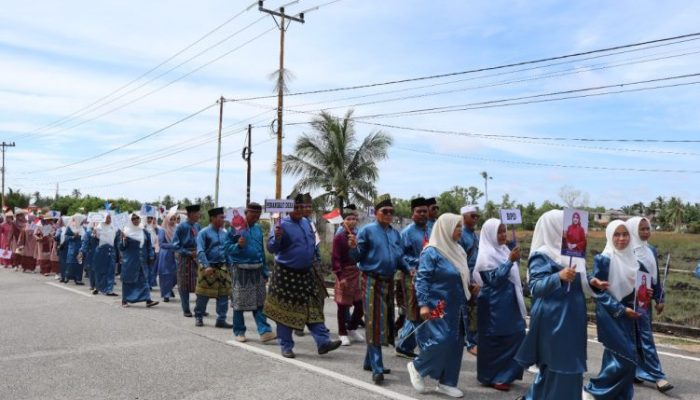 Pawai Taaruf MTQ ke-36 Bukit Batu: Sukajadi Tampilkan Kreativitas dan Kekompakan Warga