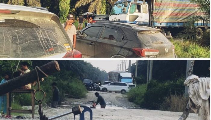 Akses Jalan Umum Dipalang Sekolompok Massa, Aktivitas PT SIS Lumpuh: Polsek Mandau Dinilai Gagal Atasi Konflik