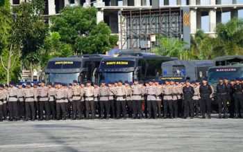 Fokus Titik Keramaian, 1.771 Personel Jaga Keamanan Malam Tahun Baru di Riau