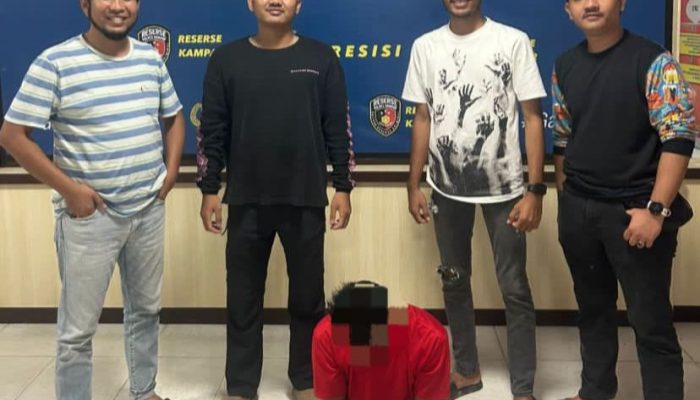 Kurang dari Empat Jam, Polisi Tangkap Pelaku Pembunuhan Berencana di Kampar