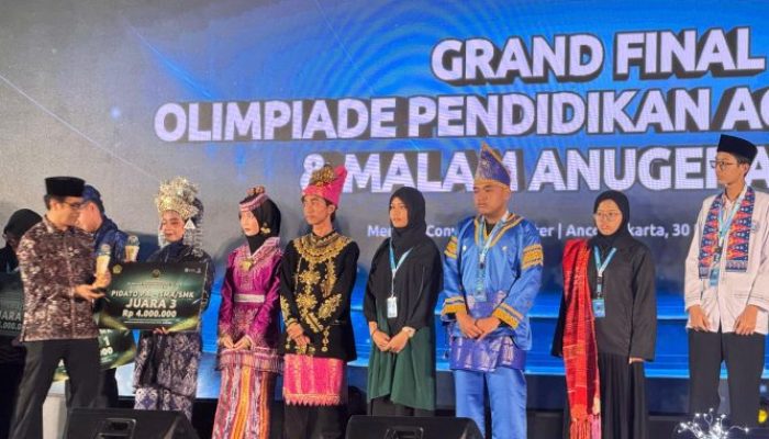 Bangga! Pelajar Bengkalis Sabet Juara 3 Pidato PAI Tingkat Nasional
