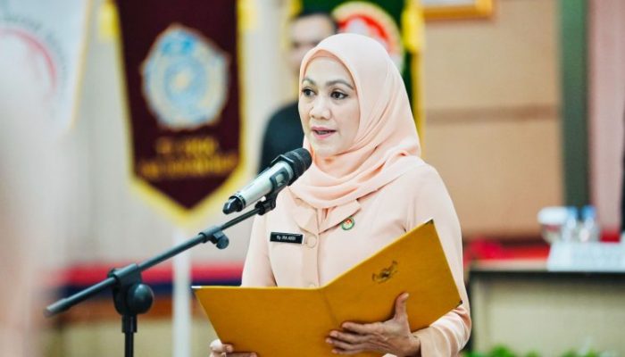 Rina Yunita Fauzi Resmi Pimpin DWP Rohil, Didorong Adaptif dan Berkontribusi Nyata