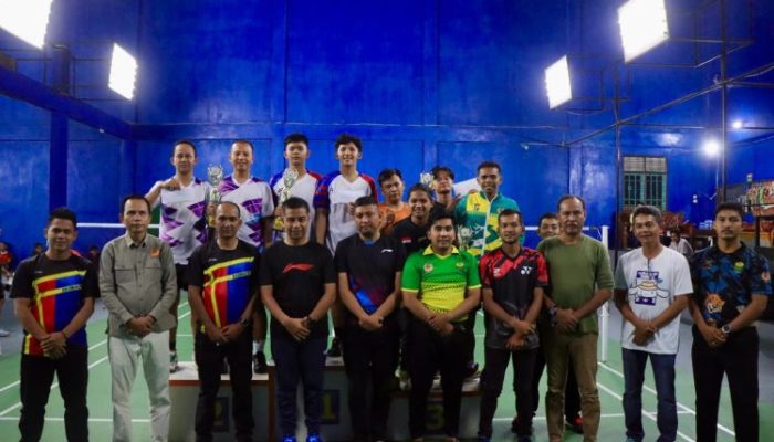 70 Pasangan Bertarung di Bukit Indah, Bupati Kampar Ajak Atlet Makin Kompetitif