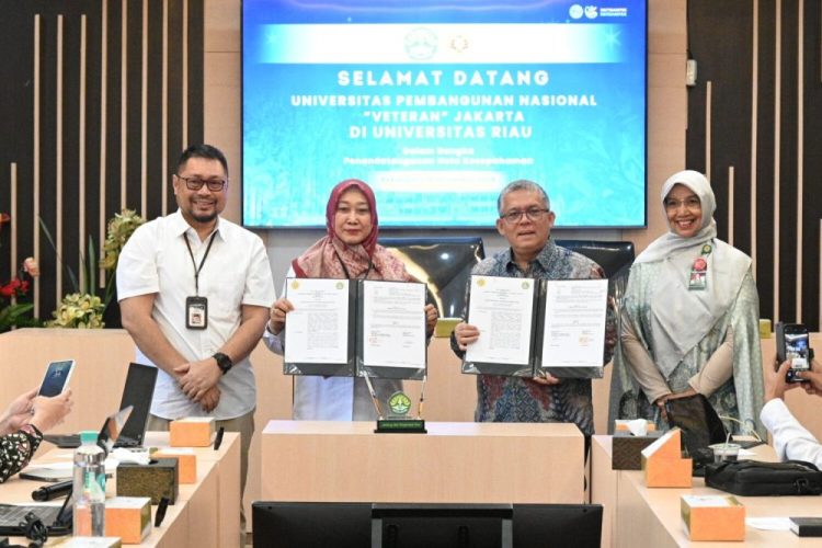 Jawab Tantangan Dunia Kampus, UNRI Gandeng UPNVJ dalam Kerja Sama Strategis