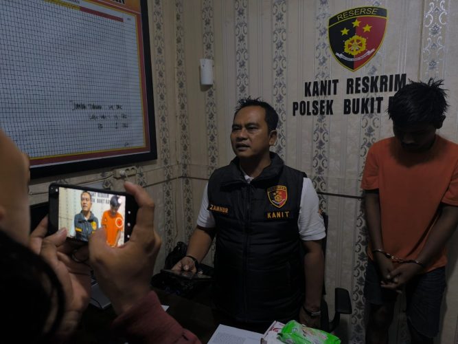 Kecanduan Sabu dan Judi Online, IS Kembali Beraksi, Langsung Diciduk