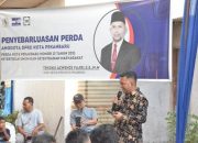 Wakil Ketua DPRD Pekanbaru Tengku Azwendi Sosialisasi Perda Trantibum