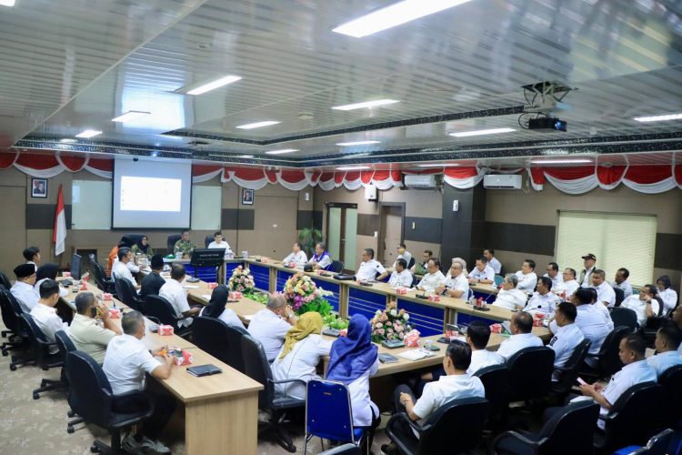 Rapat Penyaluran Bantuan Digelar, Kampar Gerak Cepat Bantu Daerah Terdampak
