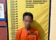 Aksi Kabur Gagal, Lek Anto Diciduk Tim Reskrim Rengat Barat dengan Barang Bukti Sabu