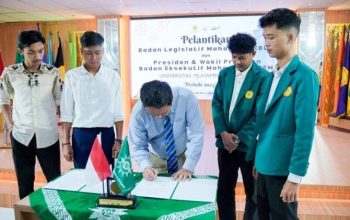 UMRI Lantik Presiden Mahasiswa Baru, Tekankan Kolaborasi dan Integritas