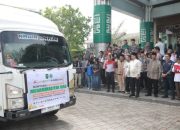 Rp514 Juta Bantuan Kemanusiaan Dilepas UMRI dan Pemprov Riau untuk Aceh, Sumut, dan Sumbar