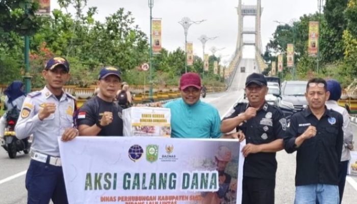 Diguyur Hujan, Donasi di Jembatan Sultanah Latifah Tembus Rp21,5 Juta