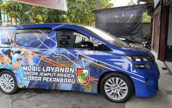 Alphard Wali Kota Kini Layani Warga, Pemko Pekanbaru Luncurkan Transportasi Kesehatan