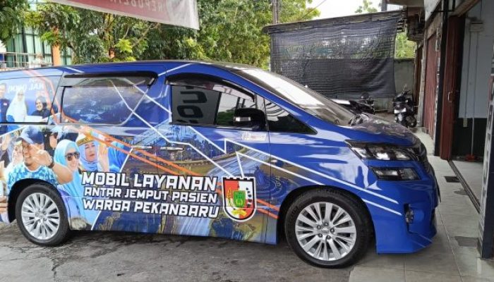 Alphard Wali Kota Kini Layani Warga, Pemko Pekanbaru Luncurkan Transportasi Kesehatan