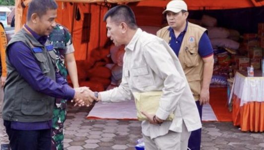 Kampar Hadir di Tengah Duka Agam, Rp70 Juta dan Logistik Disalurkan