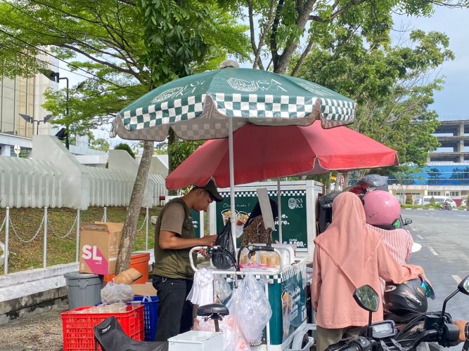 Kopi Keliling Menggeliat di Pekanbaru, Gula Aren Jadi Raja di Lidah Anak Muda
