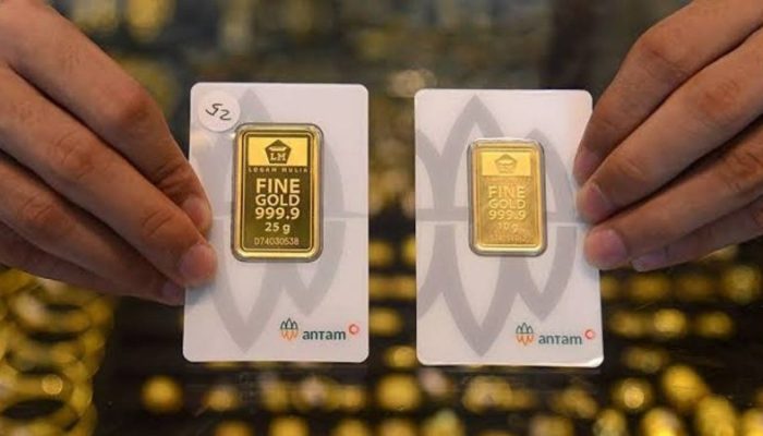 Harga Emas Antam Kembali Naik, Sentuh Rp 2,46 Juta per Gram