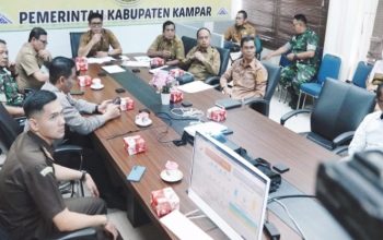 Rakor Inflasi Nasional, Kampar Siap Jalankan Kebijakan Strategis Pemerintah Pusat