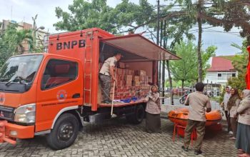 Curah Hujan Tinggi, Ratusan KK di Inhil Terendam Banjir