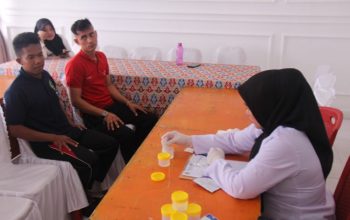 Cegah Penyalahgunaan Narkoba, Lapas Pekanbaru Uji Urin Petugas dan WBP