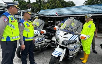 Antisipasi Banjir dan Longsor, Ditlantas Polda Riau Petakan Jalur Rawan Nataru
