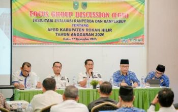 FGD APBD 2026 Rohil Bedah Anggaran Rp2,2 Triliun, Defisit Rp64,5 Miliar Jadi Sorotan