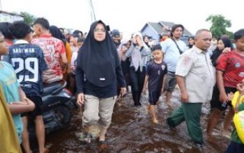 Hujan Dua Hari, Siak Dikepung Banjir, Pemkab Tetapkan Status Siaga