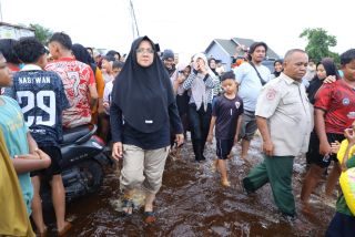 Hujan Dua Hari, Siak Dikepung Banjir, Pemkab Tetapkan Status Siaga