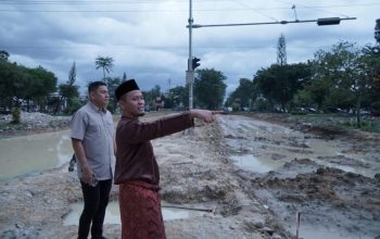 Diperlebar Jadi 13 Meter, Simpang Arifin Achmad–Sudirman Disiapkan Urai Macet