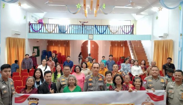 Polisi Jemput Aspirasi Jemaat, Minggu Kasih Digelar di GBI Tanjung Rhu