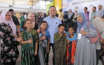 165 Anak Jalani Khitan Massal di Rumah Dinas Wali Kota Pekanbaru